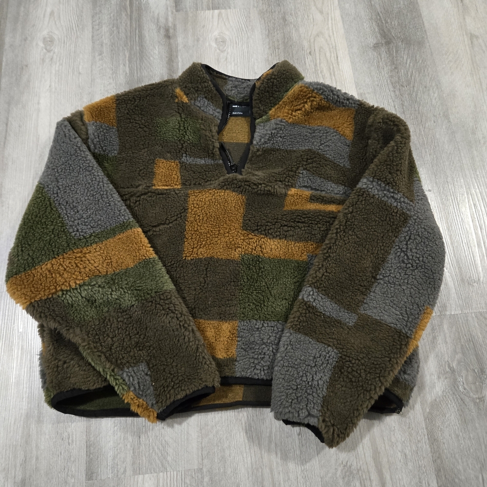 ASOS Multicolor Fleece Jacket Large